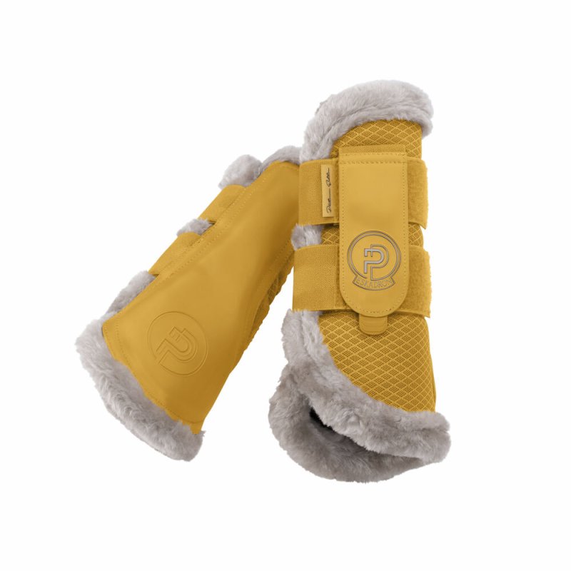 Eskadron ochraniacze Mesh Faux Fur PL 25 golden yellow