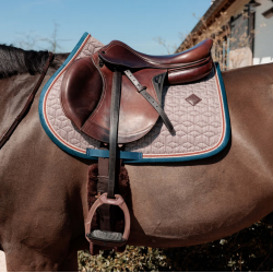 Kentucky czaprak Pied de Poule bordowo-granatowy
