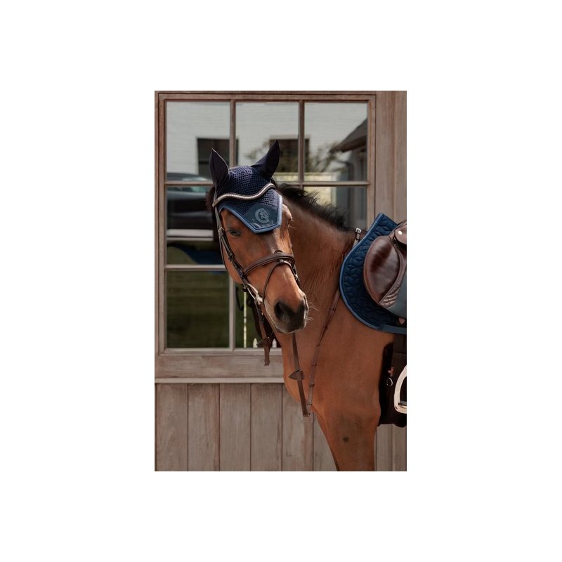 Kentucky nauszniki Wellington Sparkling granatowe