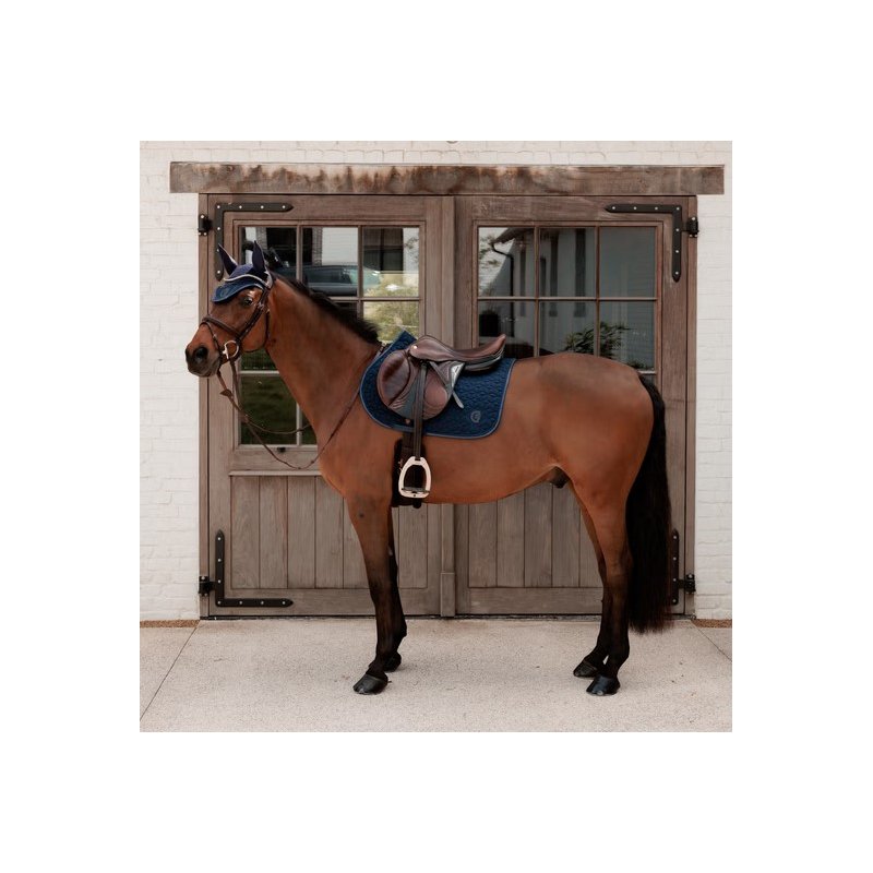 Kentucky nauszniki Wellington Sparkling granatowe