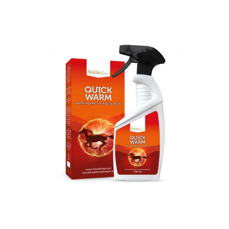 HorseLine Quick Warm wcierka rozgrzewająca bez dopingu 700ml