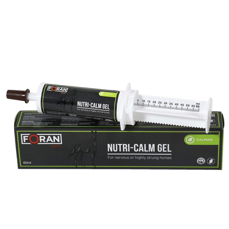Foran Nutri-Calm Gel wspiera wyciszenie i koncentrację u konia 60ml