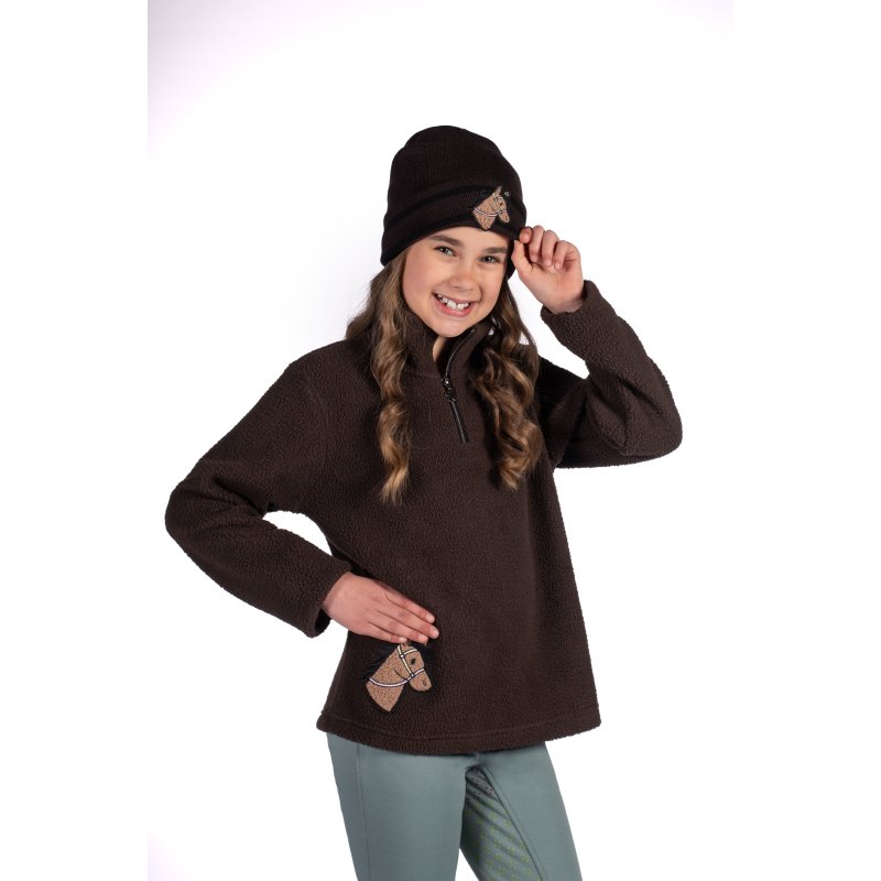 HKM bluza Teddy Mia brązowa