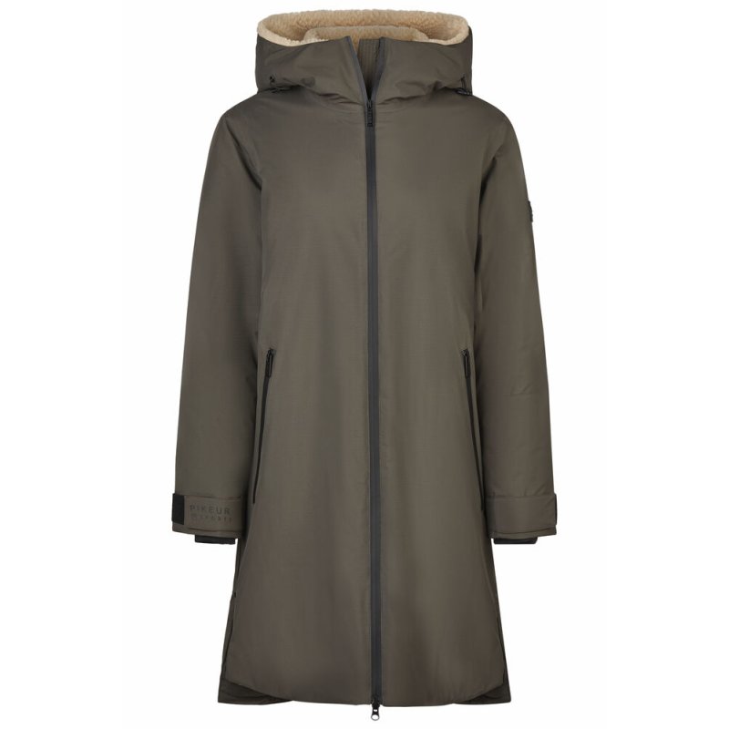 Pikeur płaszcz przeciwdeszczowy 8022 Sports deep khaki