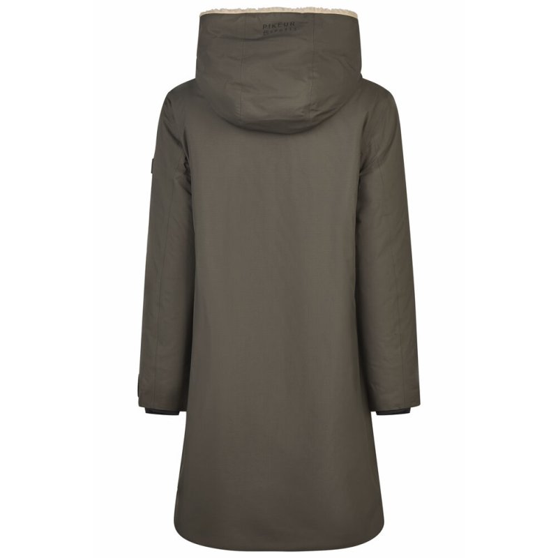 Pikeur płaszcz przeciwdeszczowy 8022 Sports deep khaki