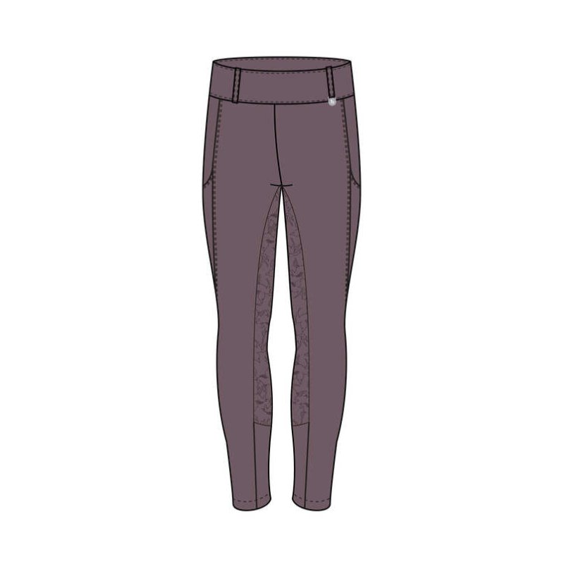 Horze legginsy dziecięce zimowe Dea Kids flint