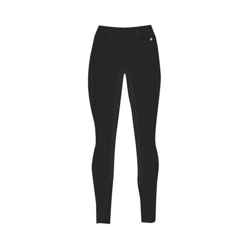Horze legginsy zimowe Dea black