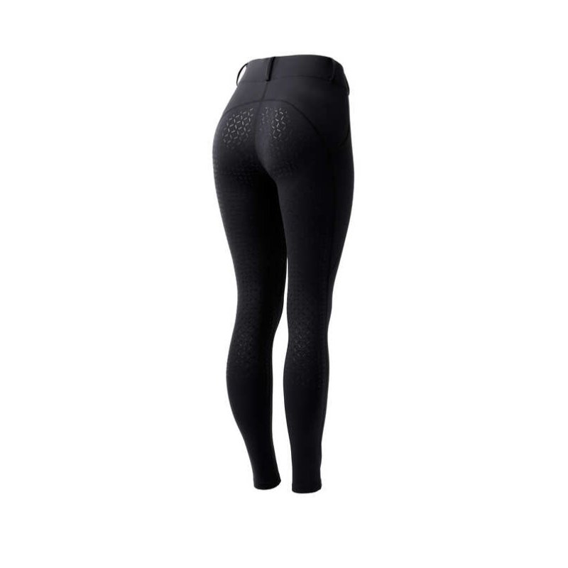 Horze legginsy zimowe Dea black