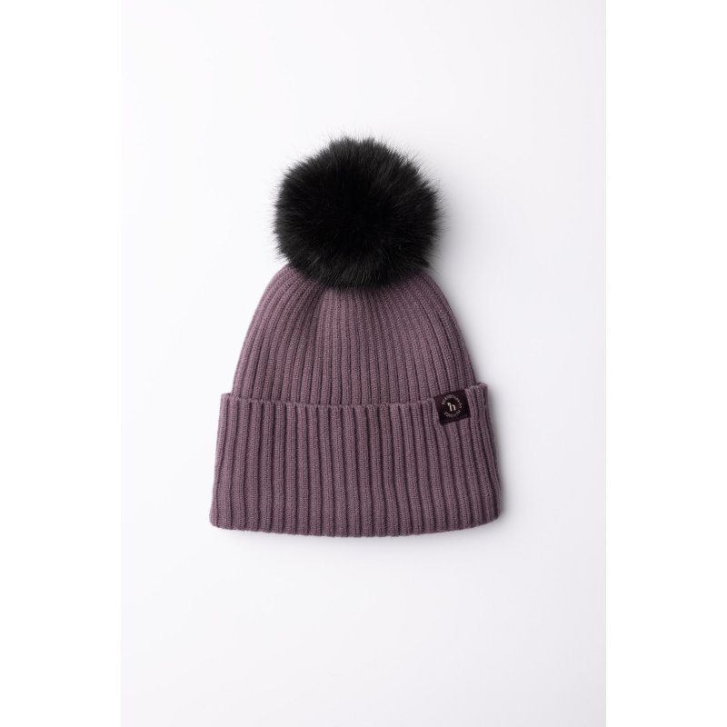 Horze czapka zimowa Nele flint purple