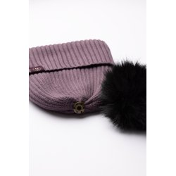 Horze czapka zimowa Nele flint purple