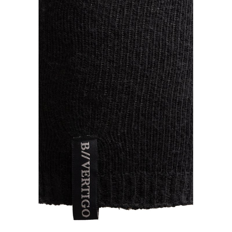 B Vertigo podkolanówki zimowe Woolmix black