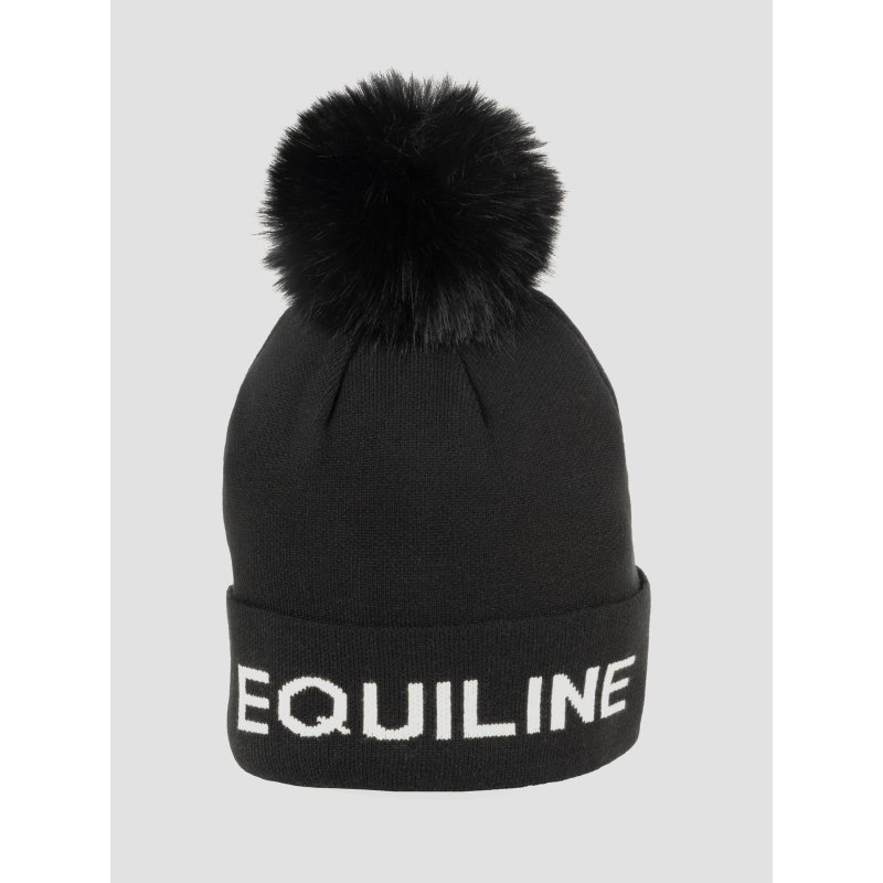 Equiline czapka zimowa CARSECP black