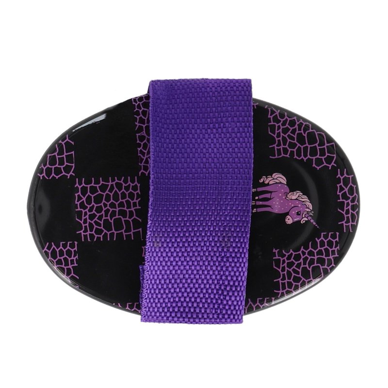 QHP zgrzebło Lize black/violet