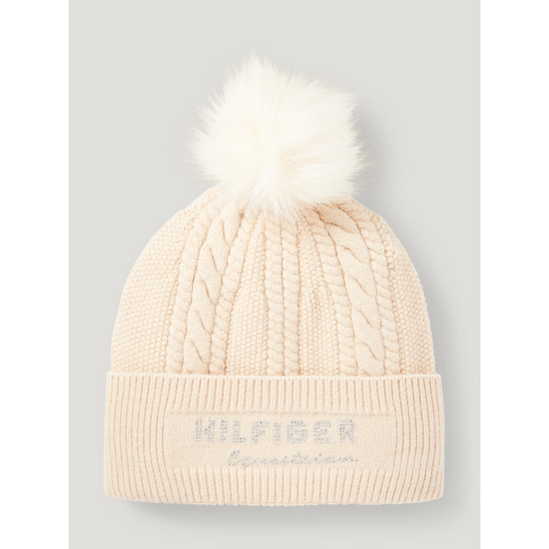 Tommy Hilfiger czapka zimowa Perry Taupe One Size