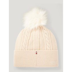 Tommy Hilfiger czapka zimowa Perry Taupe One Size