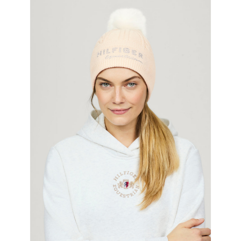 Tommy Hilfiger czapka zimowa Perry Taupe One Size