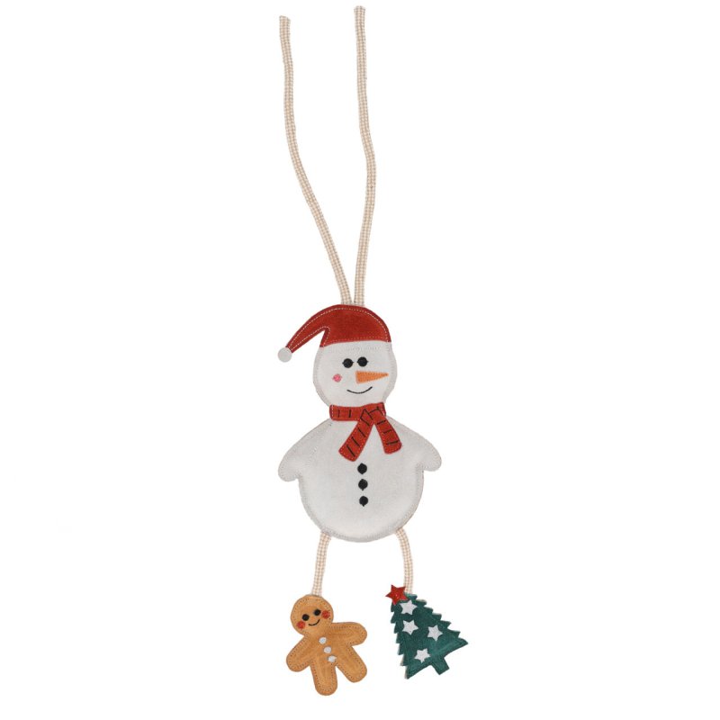 QHP zabawka dla konia Christmas Snowman
