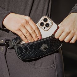 QHP nerka Clip-on Croco black