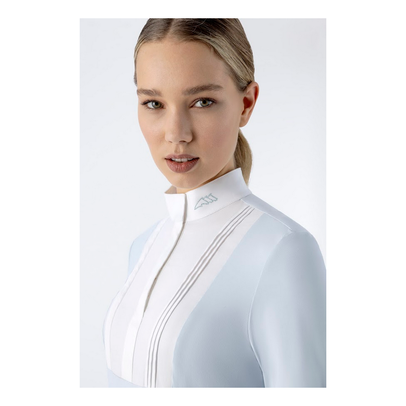 Equiline koszula konkursowa Enkas SS26 Light Blue