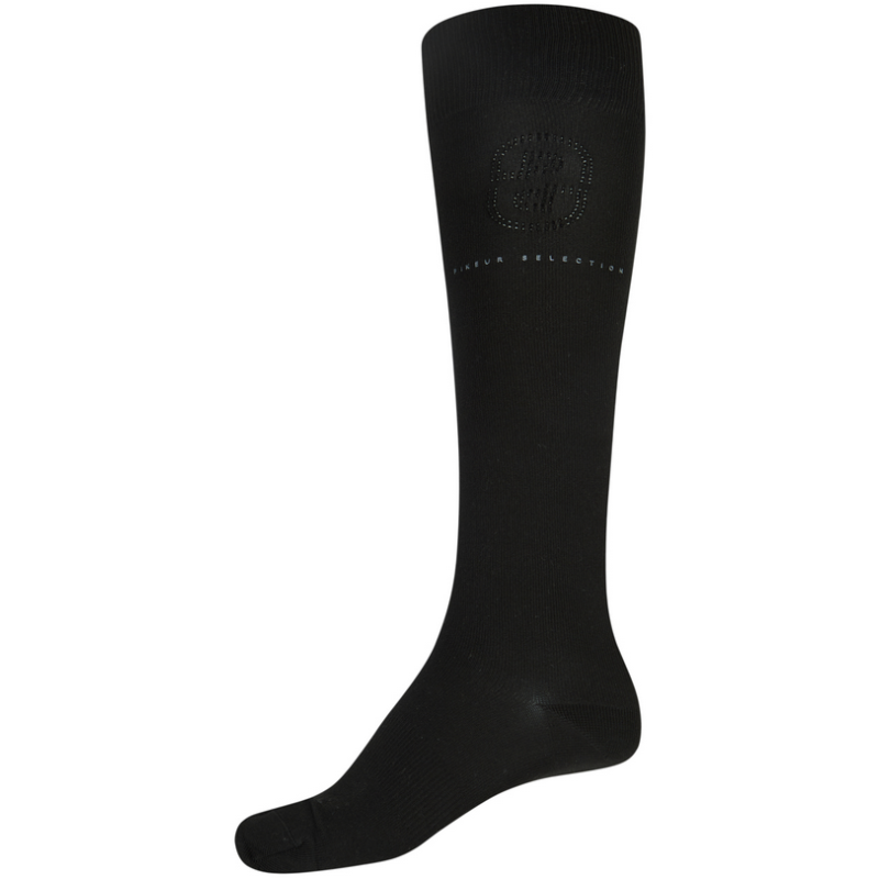 Pikeur podkolanówki Logo 1714 Selection black