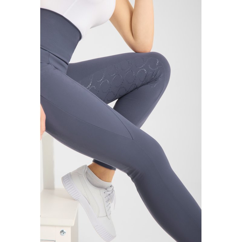 Horze legginsy Gillian grisaille