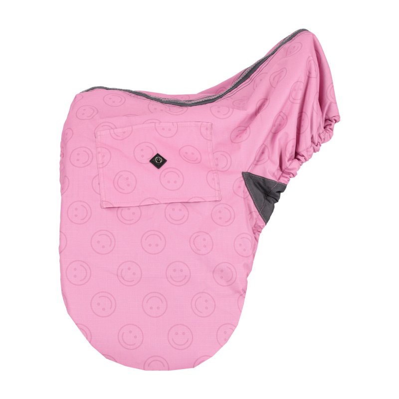 QHP pokrowiec na siodło Cheery pink