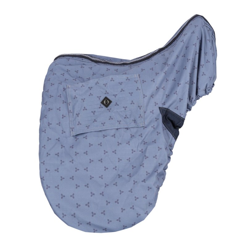 QHP pokrowiec na siodło Misty blue