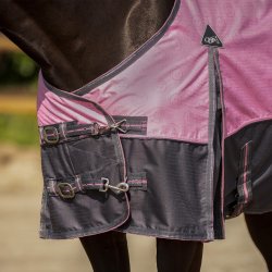 QHP derka padokowa z polarem Cheery pink