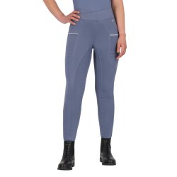 QHP legginsy Aubree Junior Leg Grip Misty Blue