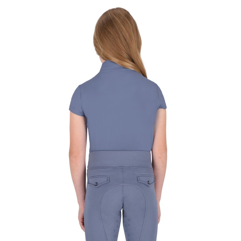 QHP koszulka Aubree Junior Misty Blue
