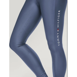 Tommy Hilfiger legginsy Highland Hybrid Faded Indigo
