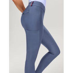 Tommy Hilfiger legginsy Highland Hybrid Faded Indigo