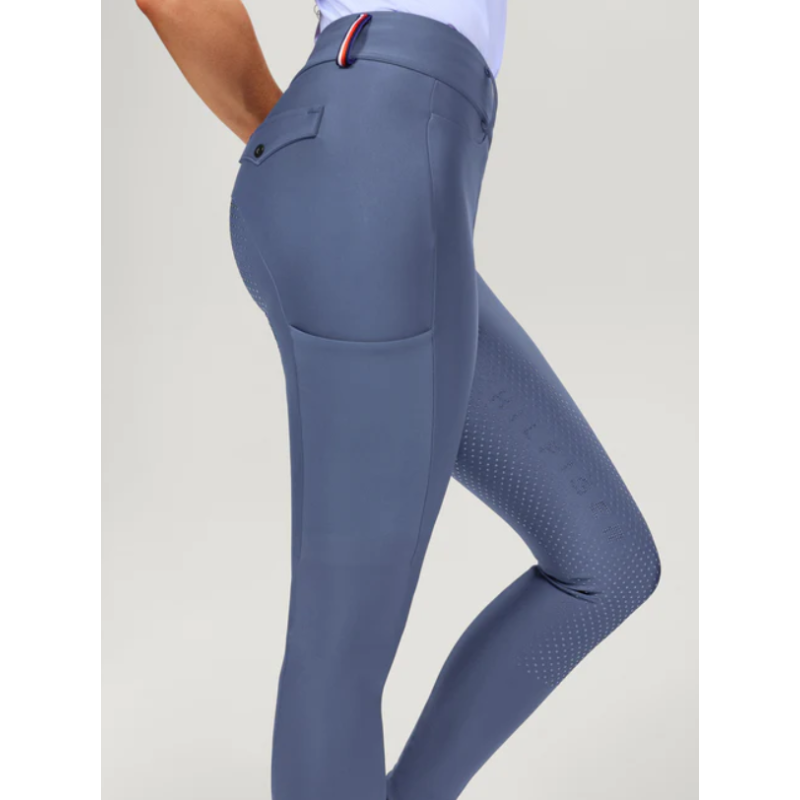 Tommy Hilfiger legginsy Highland Hybrid Faded Indigo