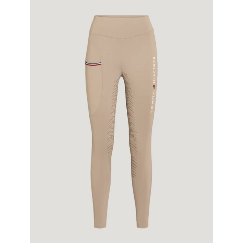 Tommy Hilfiger legginsy Elmira beige