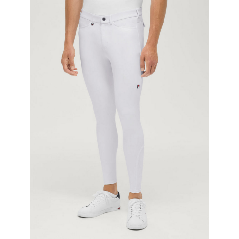 Tommy Hilfiger bryczesy męskie l. kolan. Stanton white