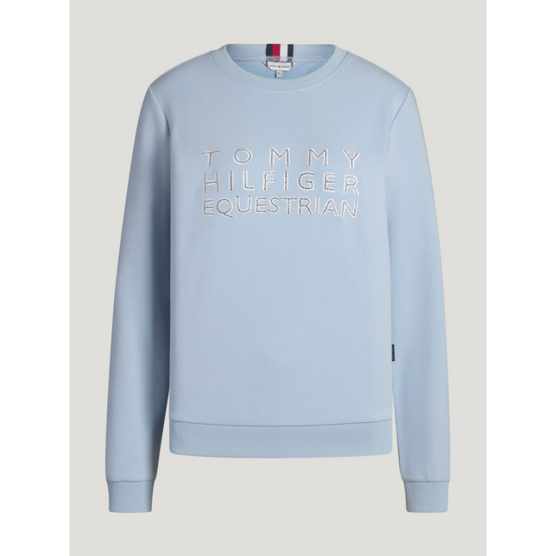 Tommy Hilfiger bluza Belair Rhinestone Sweet Blue