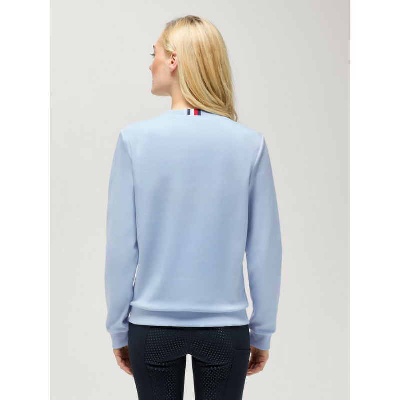 Tommy Hilfiger bluza Belair Rhinestone Sweet Blue