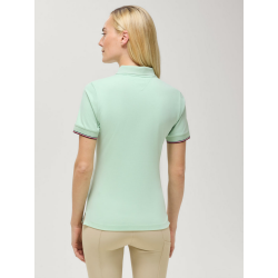 Tommy Hilfiger koszulka Anaheim Zip Polo Belair Mint