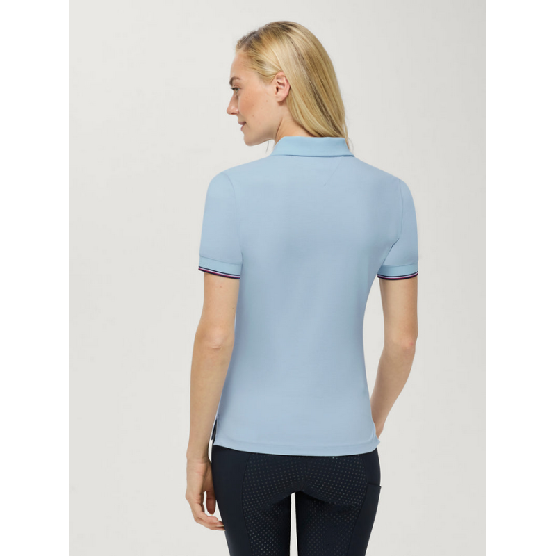 Tommy Hilfiger koszulka Anaheim Zip Polo Sweet Blue