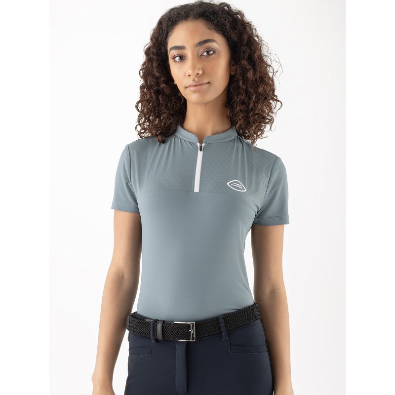 Equiline koszulka polo Cresty SS26 forest green