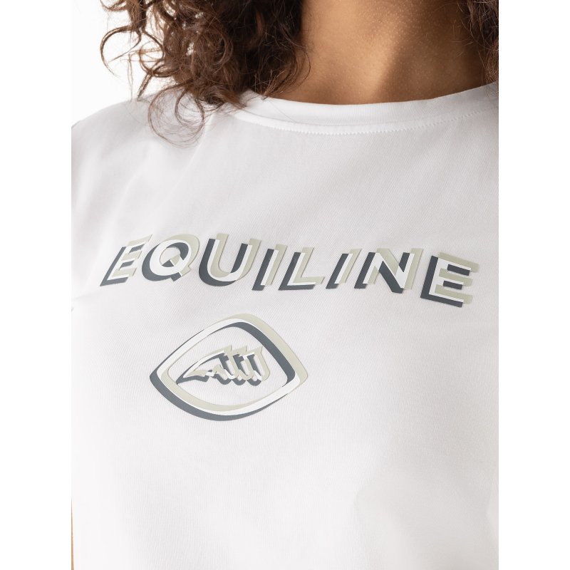 Equiline koszulka Calop SS26 white