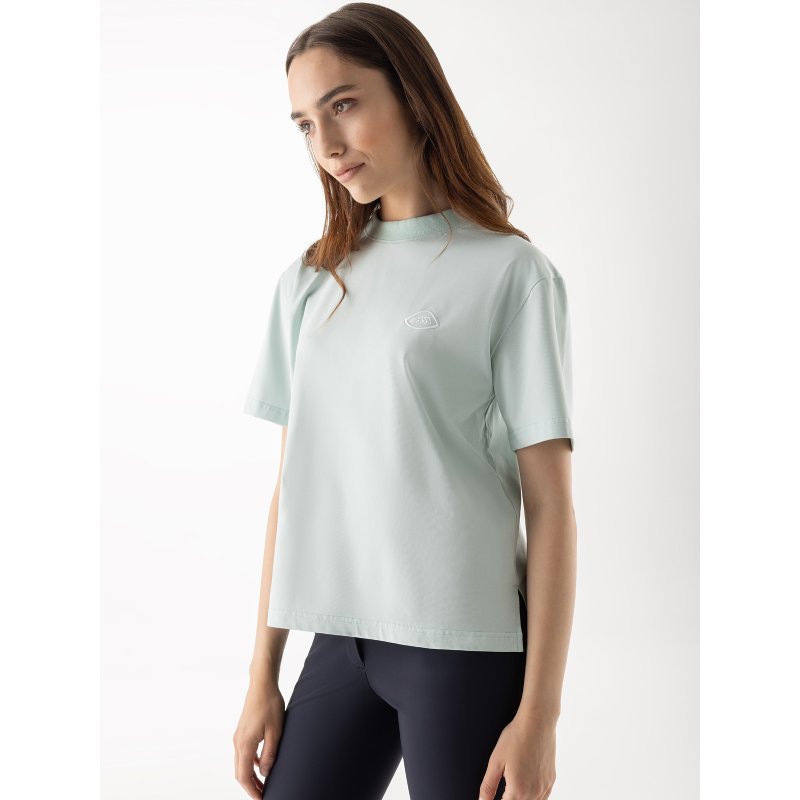 Equiline koszulka Crogo SS26 surf green