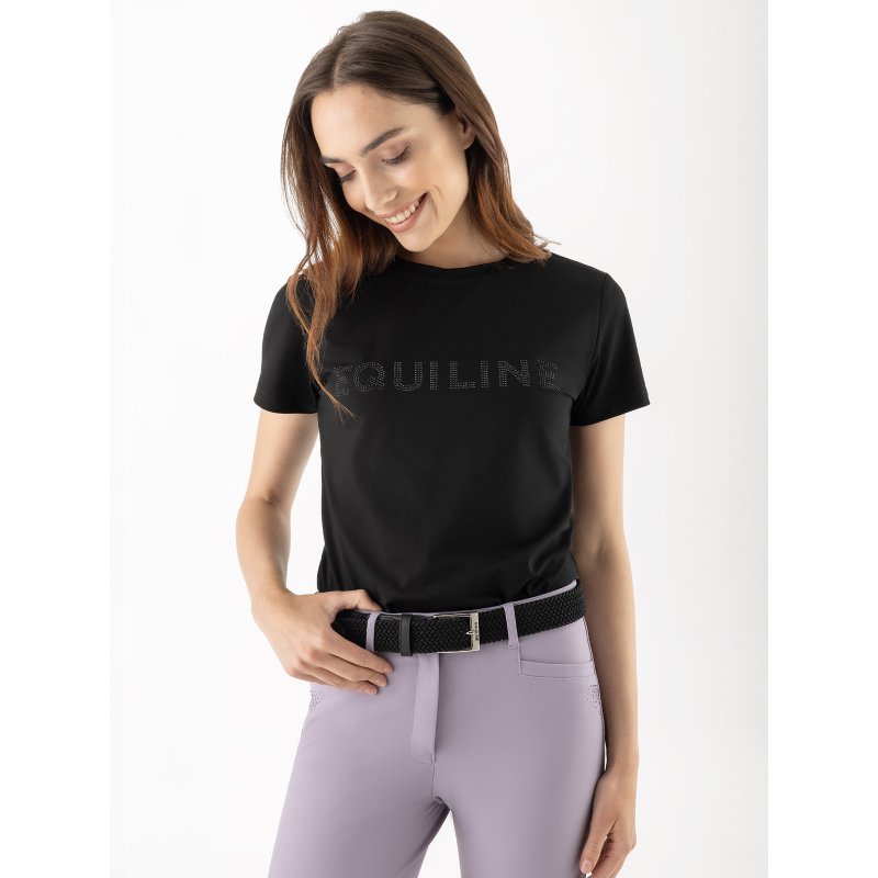 Equiline koszulka Gless SS26 black