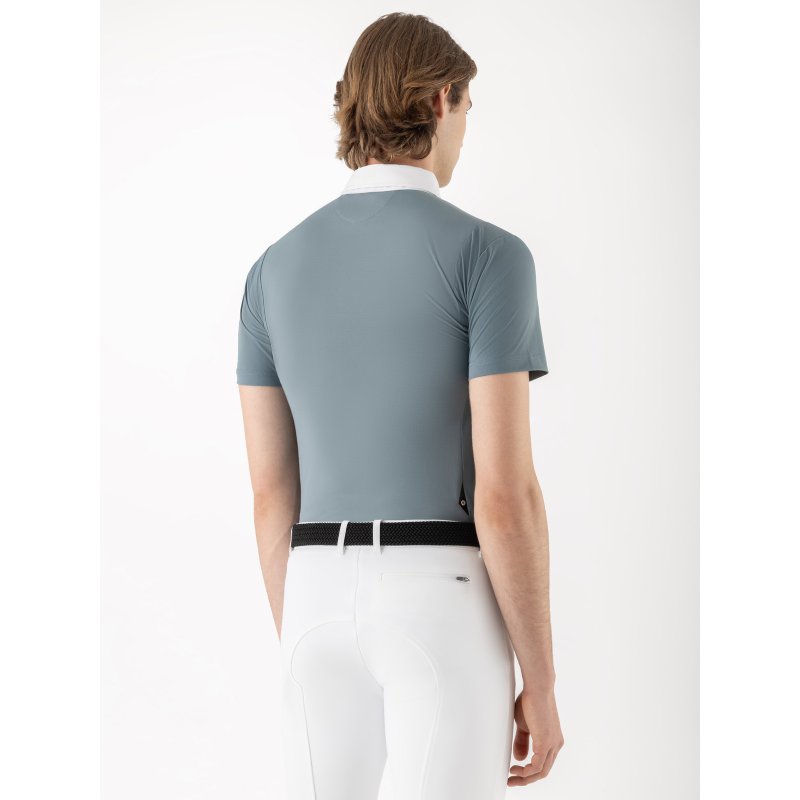 Equiline koszula konkursowa męska Cilort SS26 f.green