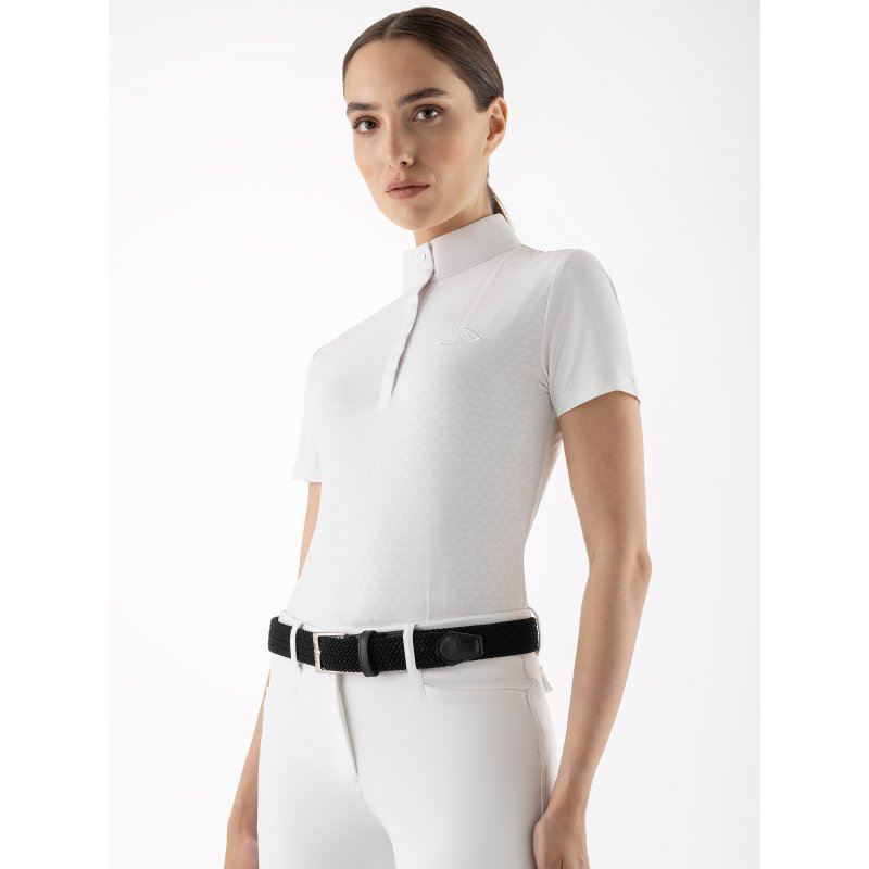Equiline koszula konkursowa Cuadro SS26 White