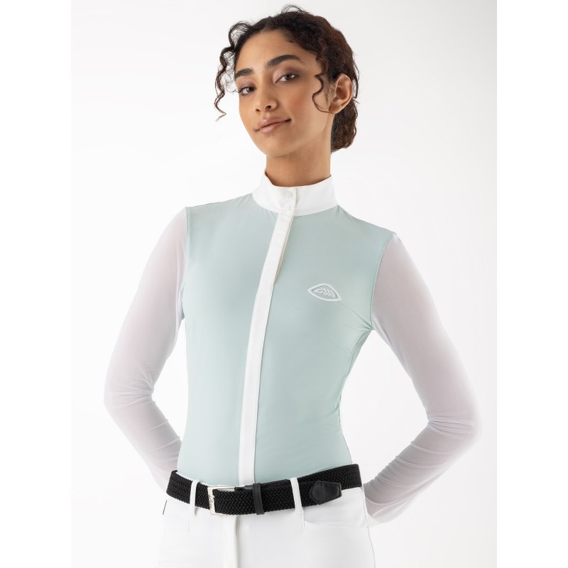 Equiline koszula konkursowa Cubra SS26 surf green