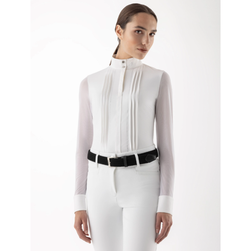 Equiline koszula konkursowa Gelsa SS26 white