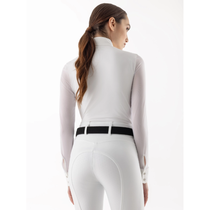 Equiline koszula konkursowa Gelsa SS26 white
