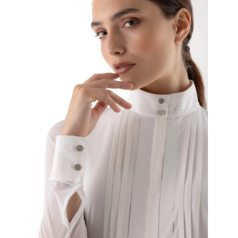 Equiline koszula konkursowa Gelsa SS26 white