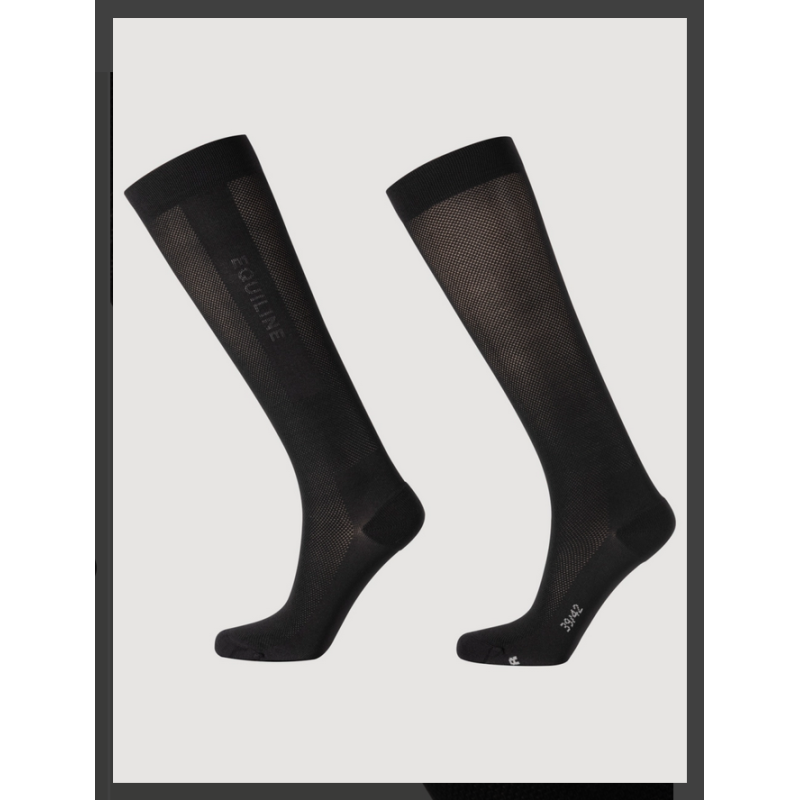 Equiline skarpety Glino SS26 Black